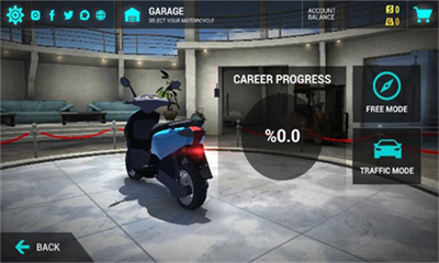 极限摩托车模拟器破解版无限金币版
