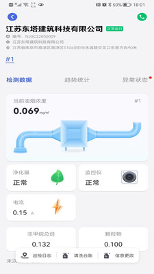 乾净油烟排放监测APP官方版图片1